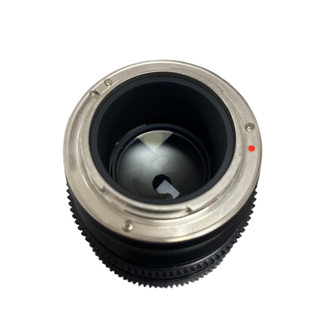 Rokinon 85mm f/1.5 Camera Lens back