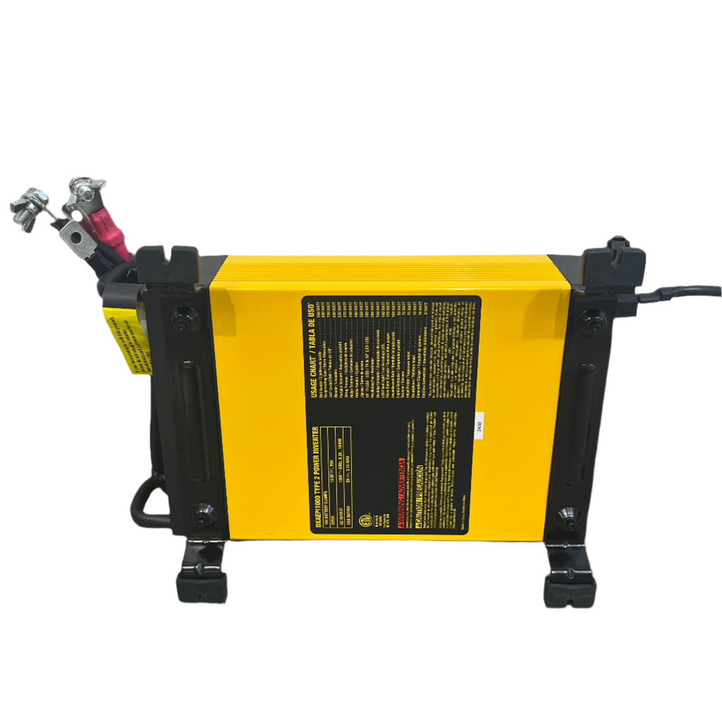 Dewalt 1000W Power Inverter back