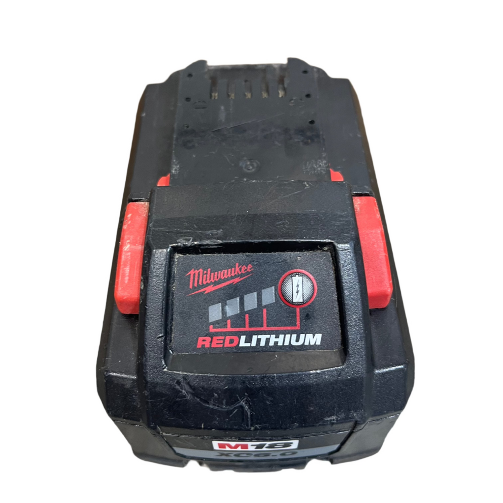 Milwaukee M18 6AH Battery top