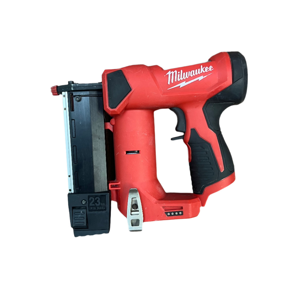 Milwaukee M12 23 Gauge Pin Nailer w/2 Batteries