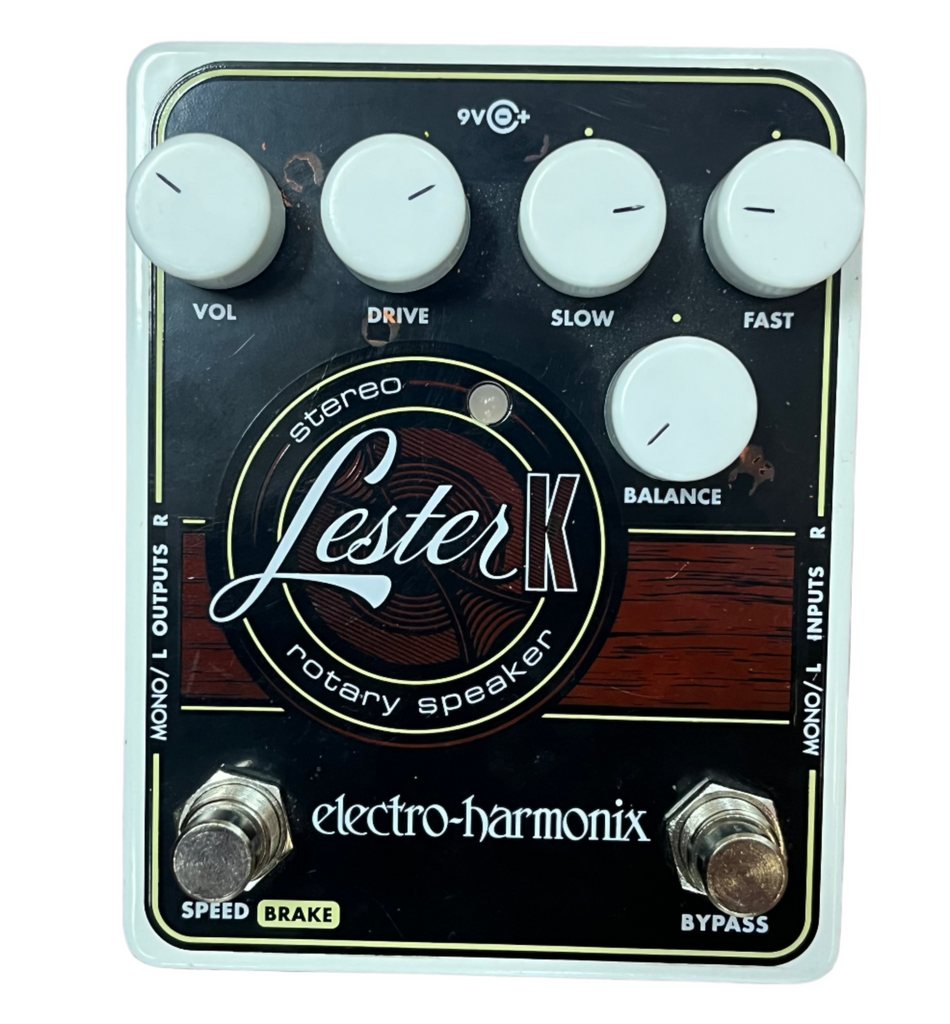 Electro-Harmonix Lester K Stereo Rotary Speaker Emulator Pedal