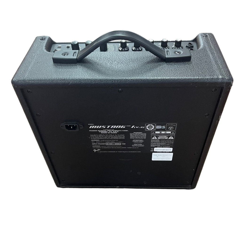 Fender Mustang 1 V.2 Guitar Amplifier back