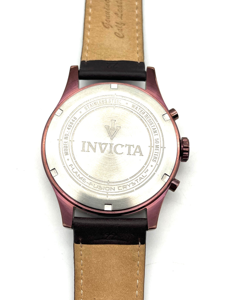 Invicta Vintage Smoky Dial Men's Watch Model: 4084 logo