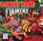 Donkey Kong Country game cover for Super Nintendo Entertainment System