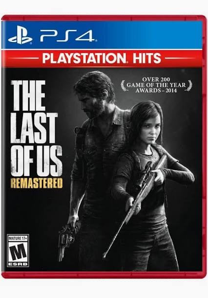 PlayStation Hits 'The Last of Us Remastered' game cover for PS4