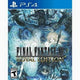 Final Fantasy XV Royal Edition game case for PS4 with artwork of characters and monsters.