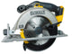 DeWalt circular saw on a white background