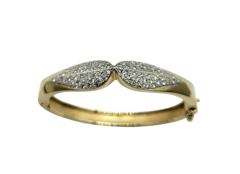 2.5 Carat Total Weight Diamond Bangle