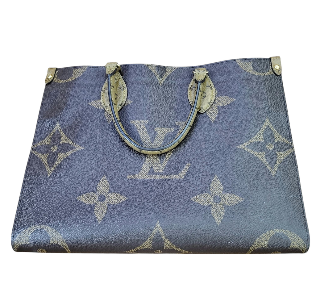 Louis Vuitton "OnTheGo" Tote blue