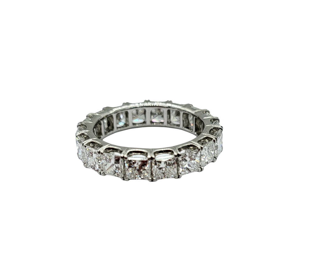 4.5 Carat Total Weight Lab Diamond Eternity Band hole