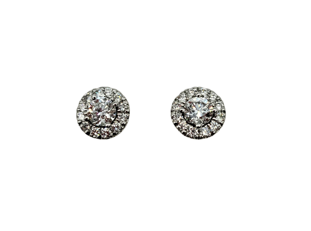 1.50 Carat Total Weight Lab Grown Diamond Earrings