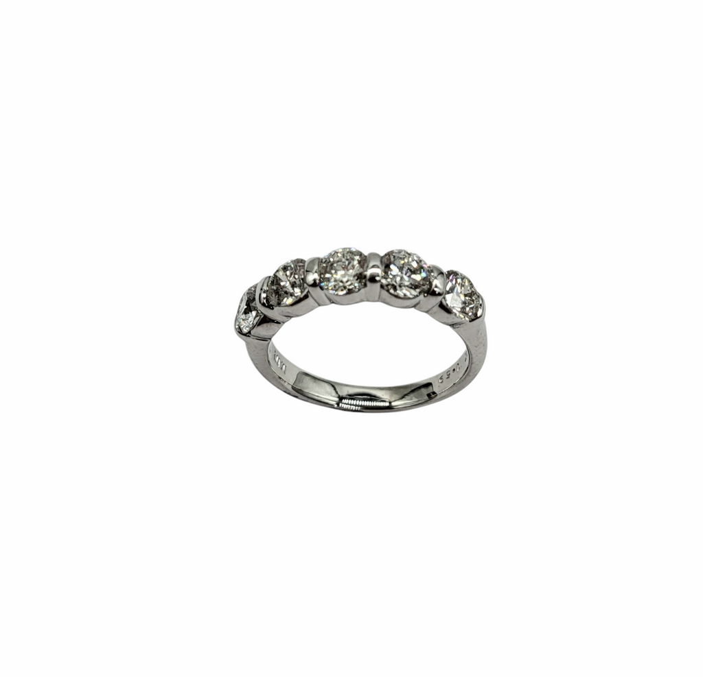 1.59 Carat Total Weight Natural Diamond Band