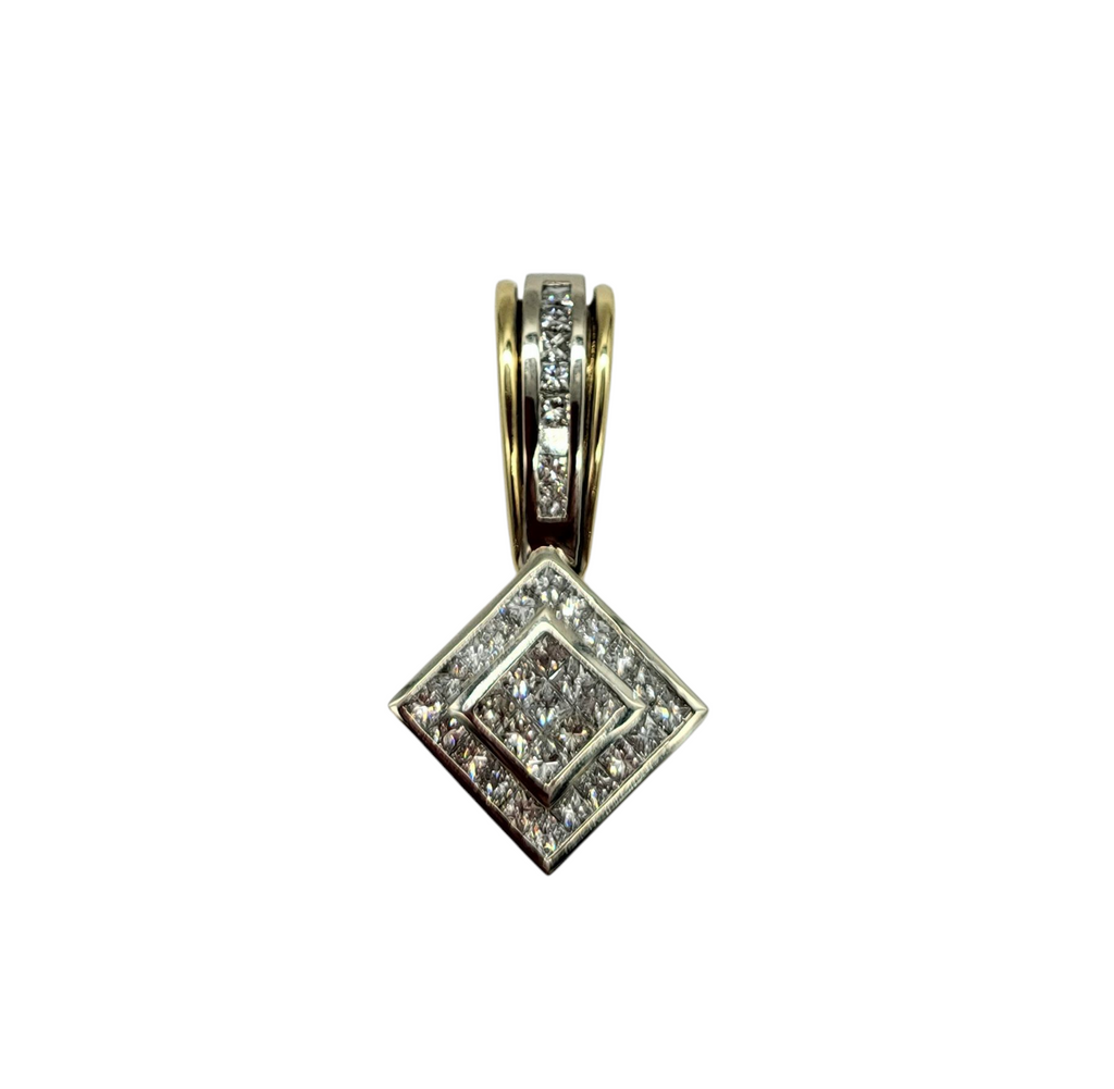 2.5 Carat Total Weight Diamond Pendant