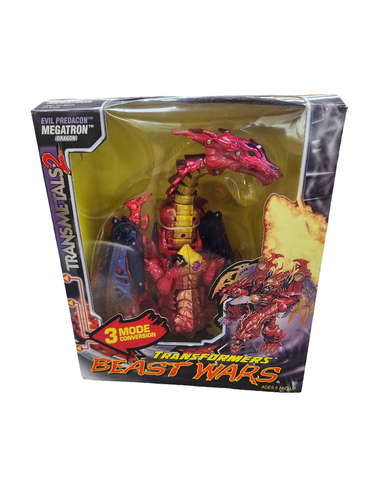 Transformers Beast Wars action figure in packaging on a white background