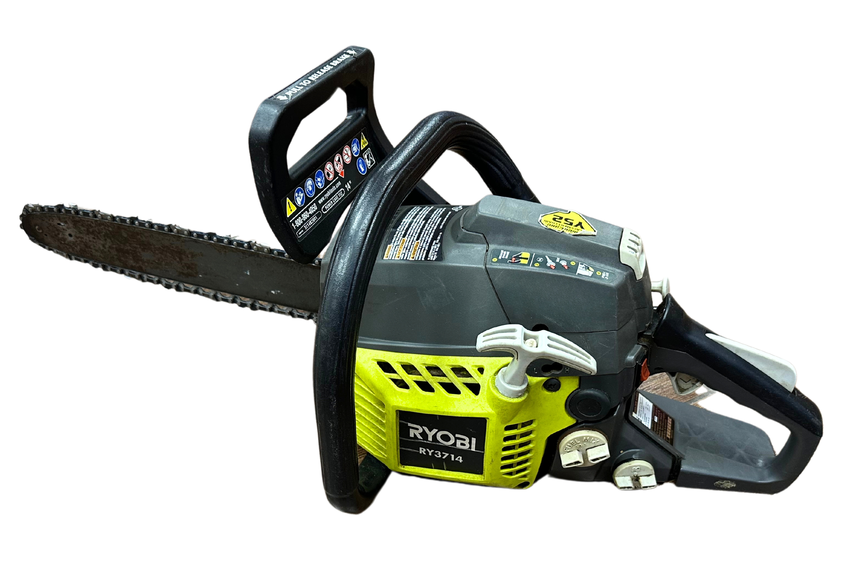 Ryobi 14 deals gas chainsaw