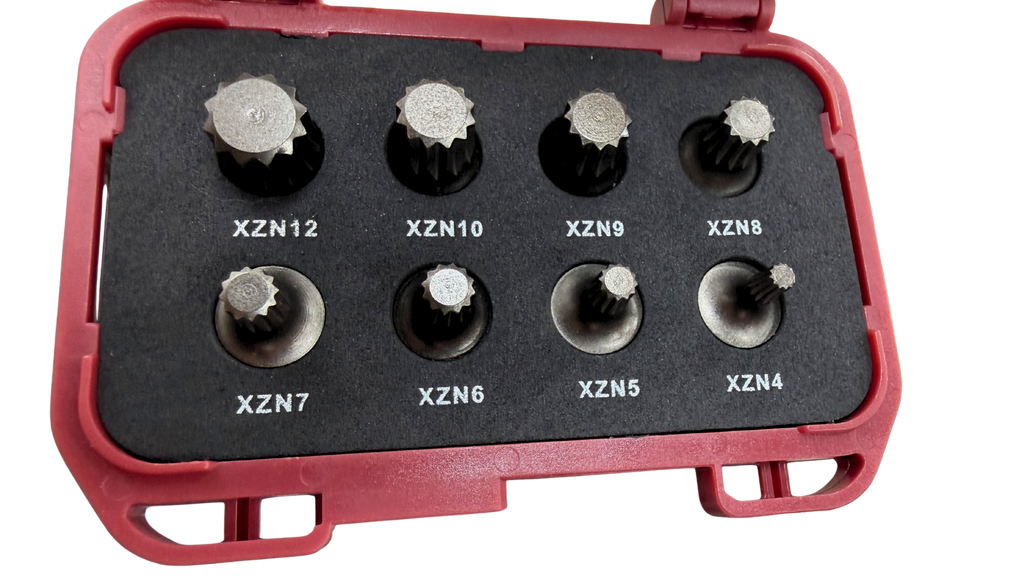 Match Sax8 Triple Square (XZN) Driver Bit Set 1/4