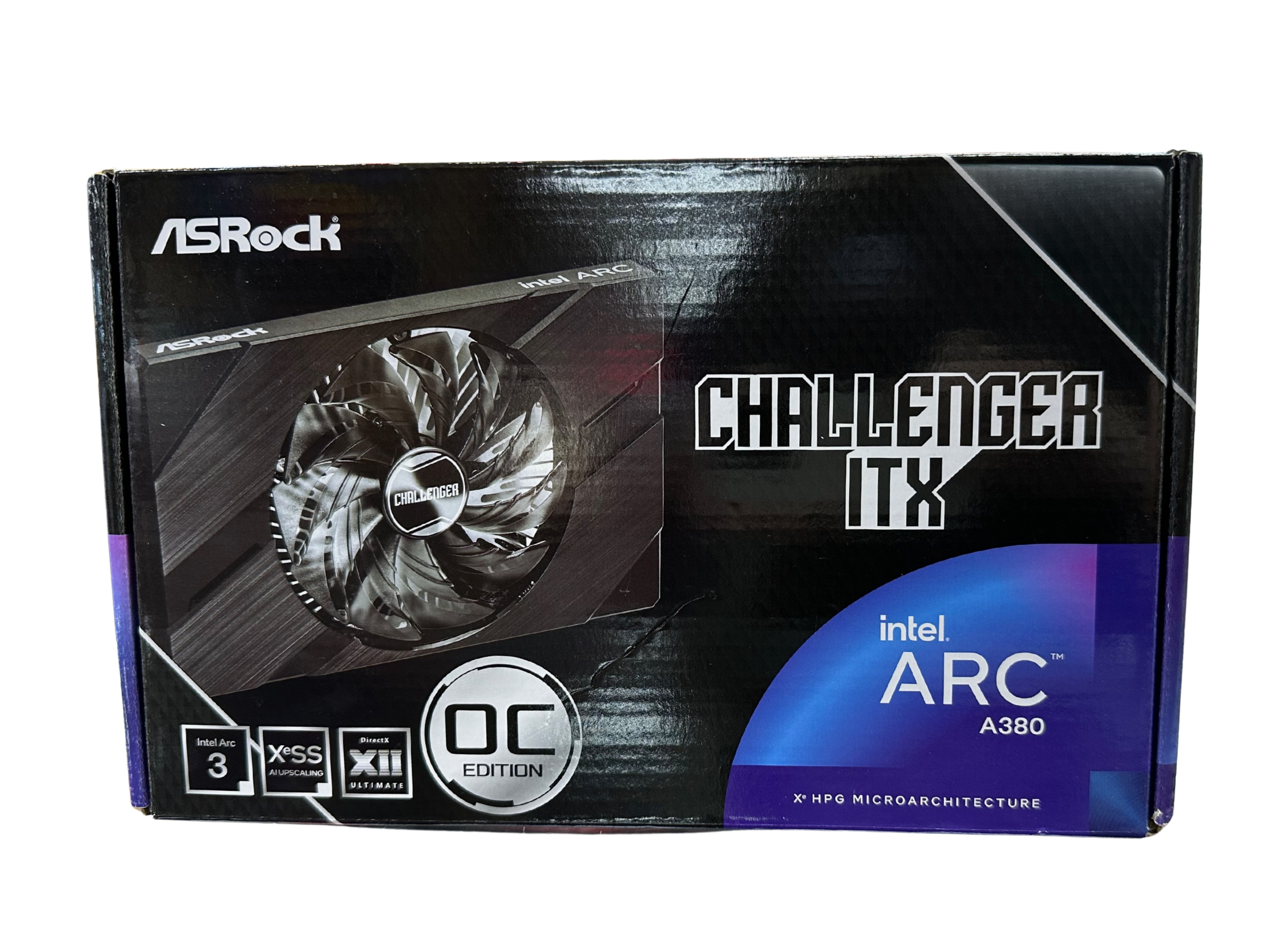 ASRock Intel Arc A380 Challenger ITX OC Graphics Card ASRock Intel Arc A380 Challenger ITX OC Graphics Card