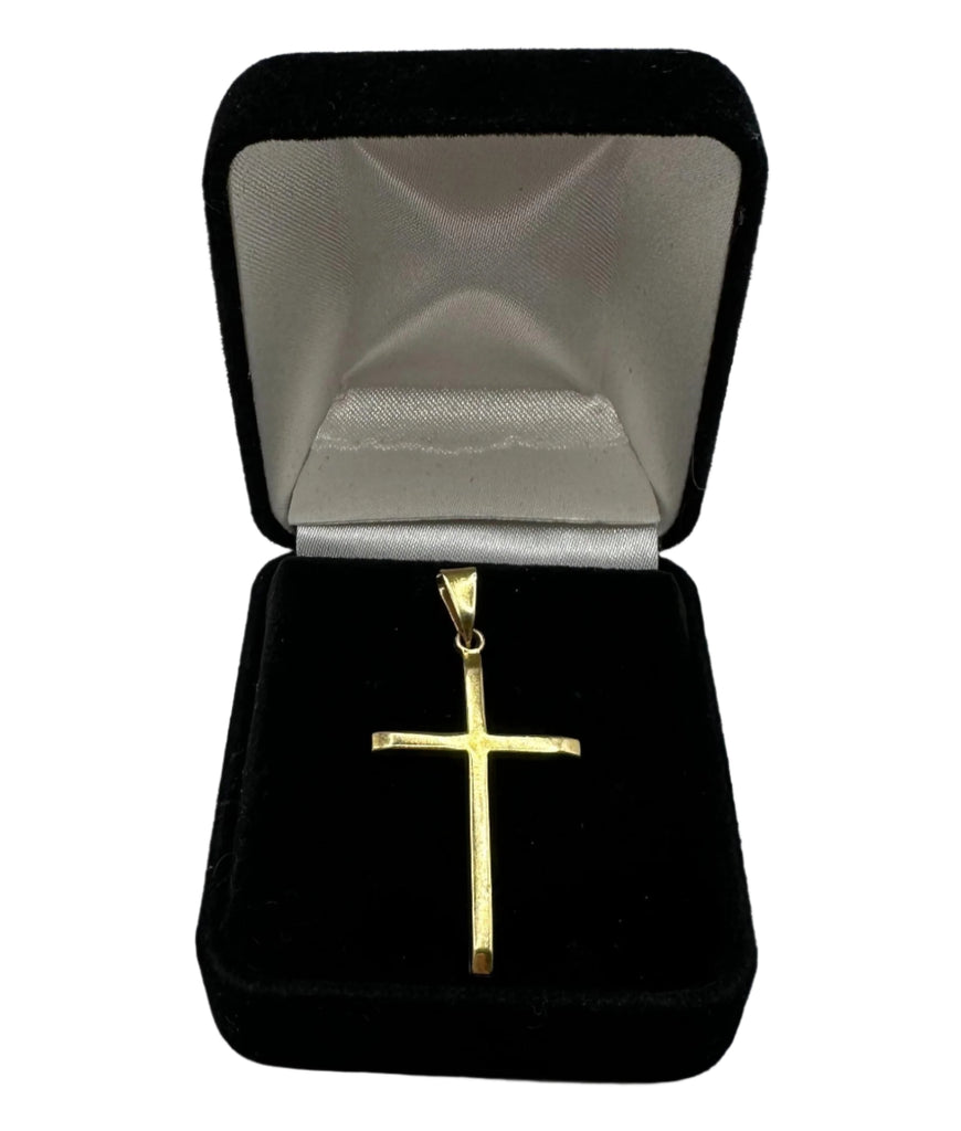 14K Yellow Gold Cross Pendant  .5 Grams