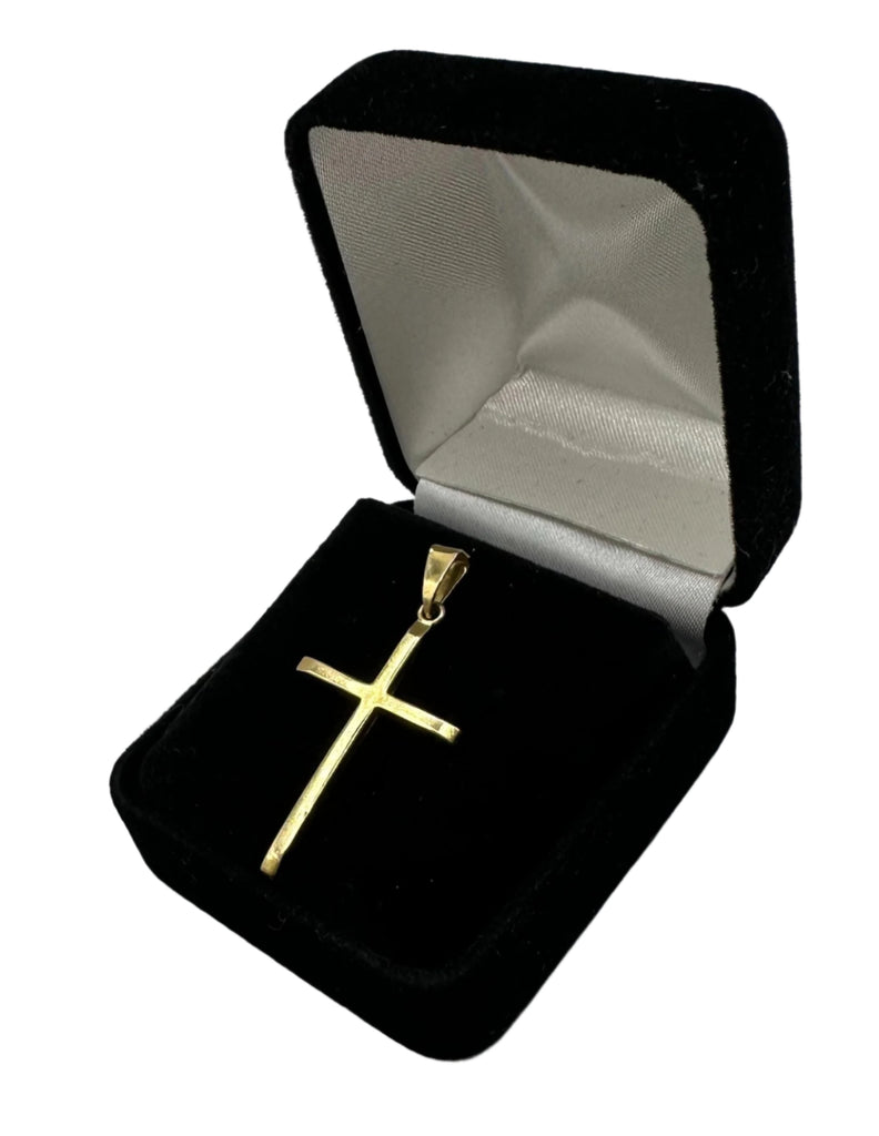 14K Yellow Gold Cross Pendant  .5 Grams