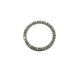 10K White Gold 1CTW Diamond Eternity Pendant
