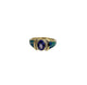 Kabana 14K Yellow Gold Tanzanite Blue Opal & Diamond Ring