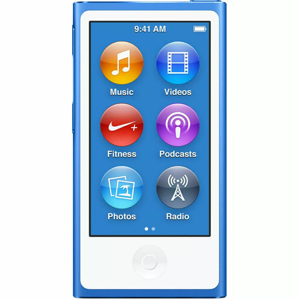 Apple iPod Nano 7th Generation Blue