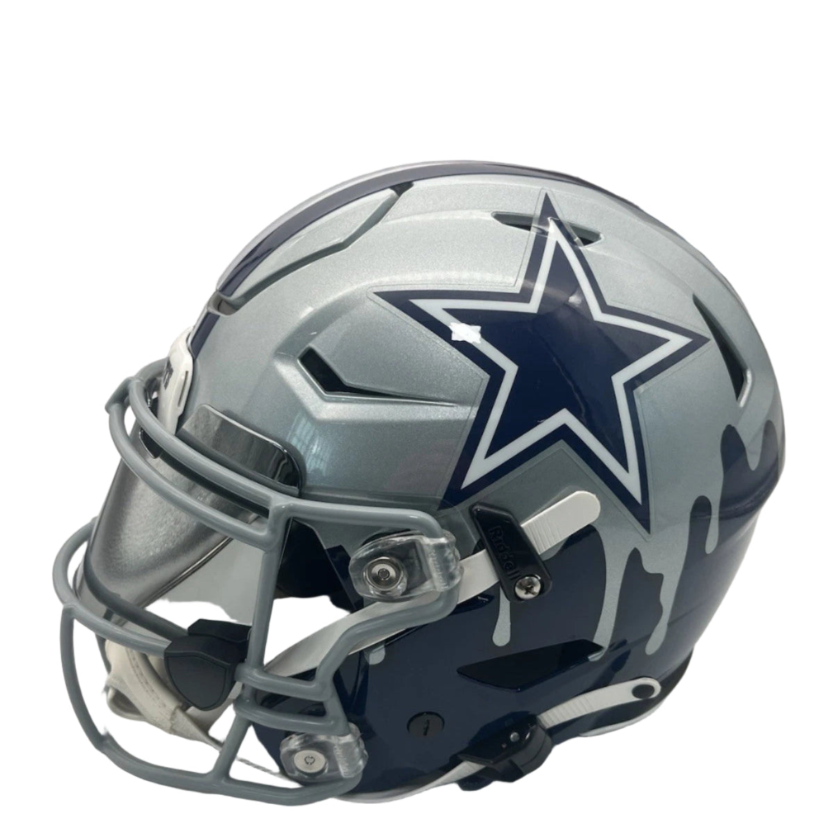 Cowboys Emmitt Smith Authentic Signed Full Size Speed Replica Helmet (BAS Witnessed)