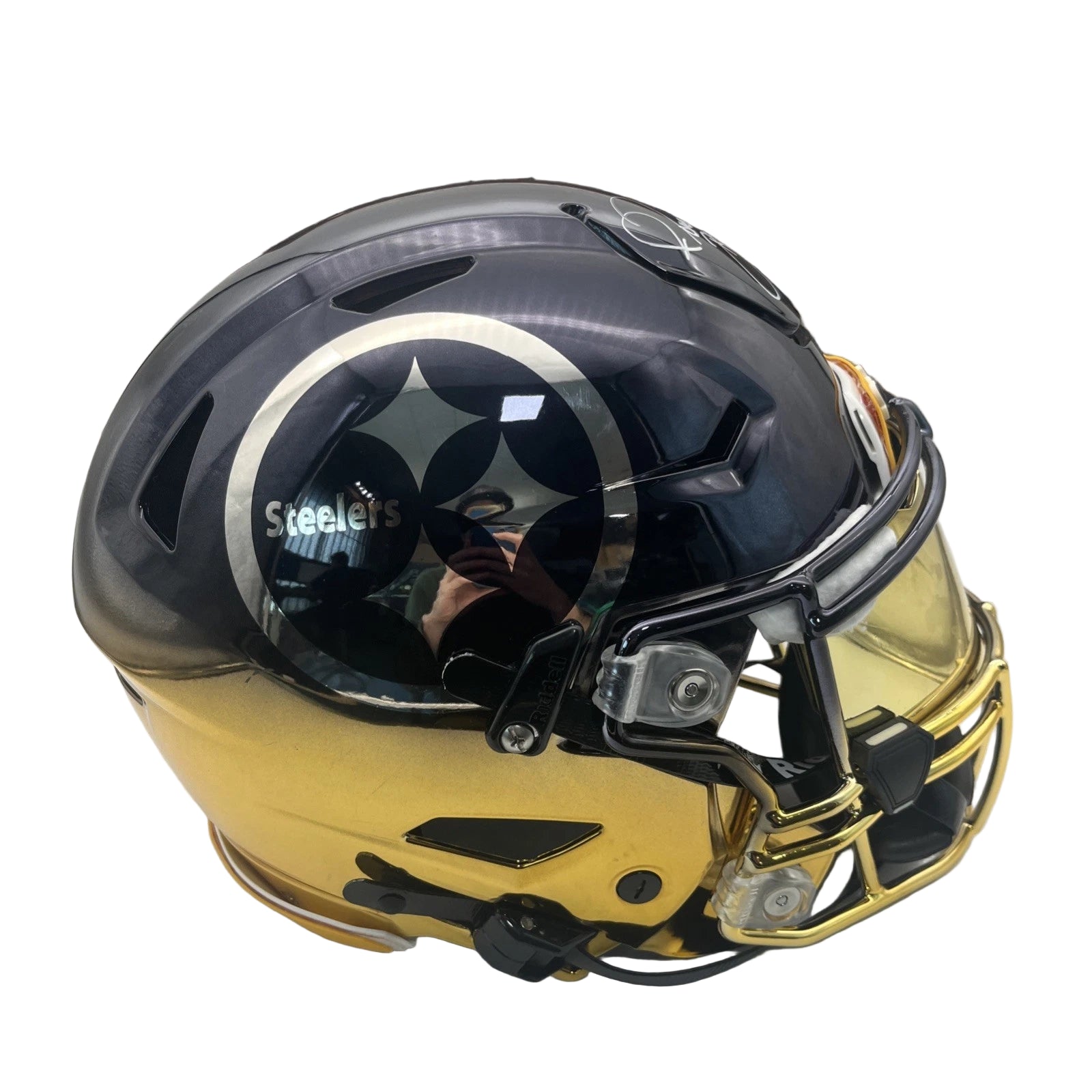 chrome gold football helmet Fantasy Championship parts cannot be exchanged 50K Gold Chrome Helmet