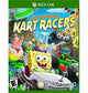 Xbox One game cover for 'Nickelodeon Kart Racers' featuring cartoon characters.