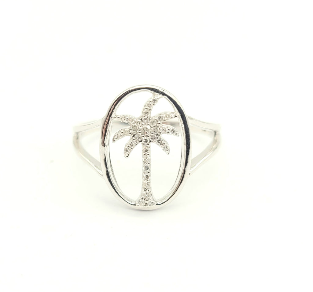 New Diamond Palm Tree Ring - Dick's Pawn Superstore