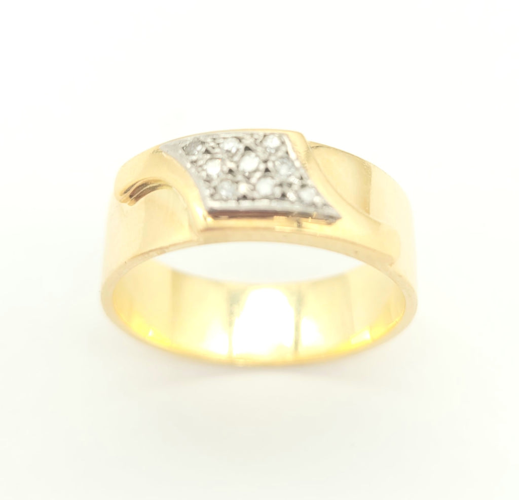 New 18kt Gold Diamond Ring - Dick's Pawn Superstore