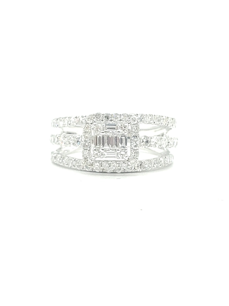 NEW 14k 1.39ct Diamond Split Band Ring - Dick's Pawn Superstore
