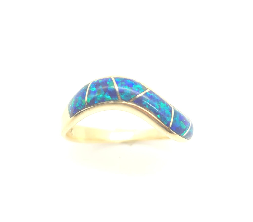 Blue Opal Ring - Dick's Pawn Superstore