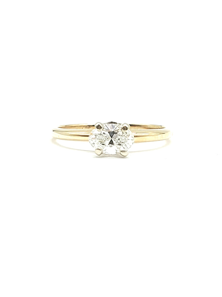 60 Point Oval Diamond Solitaire - Dick's Pawn Superstore