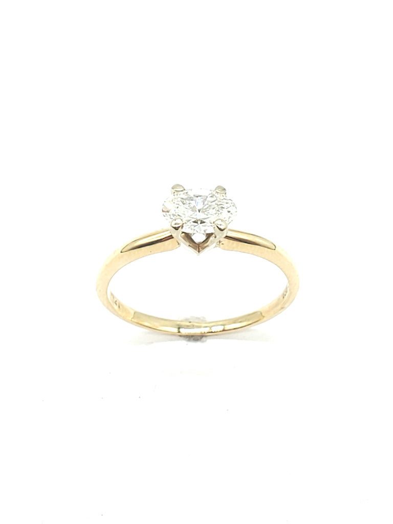 60 Point Oval Diamond Solitaire - Dick's Pawn Superstore