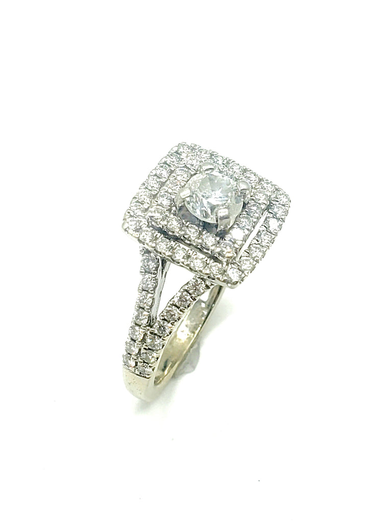 2.50 Carat Diamond Double Halo Ring - Dick's Pawn Superstore
