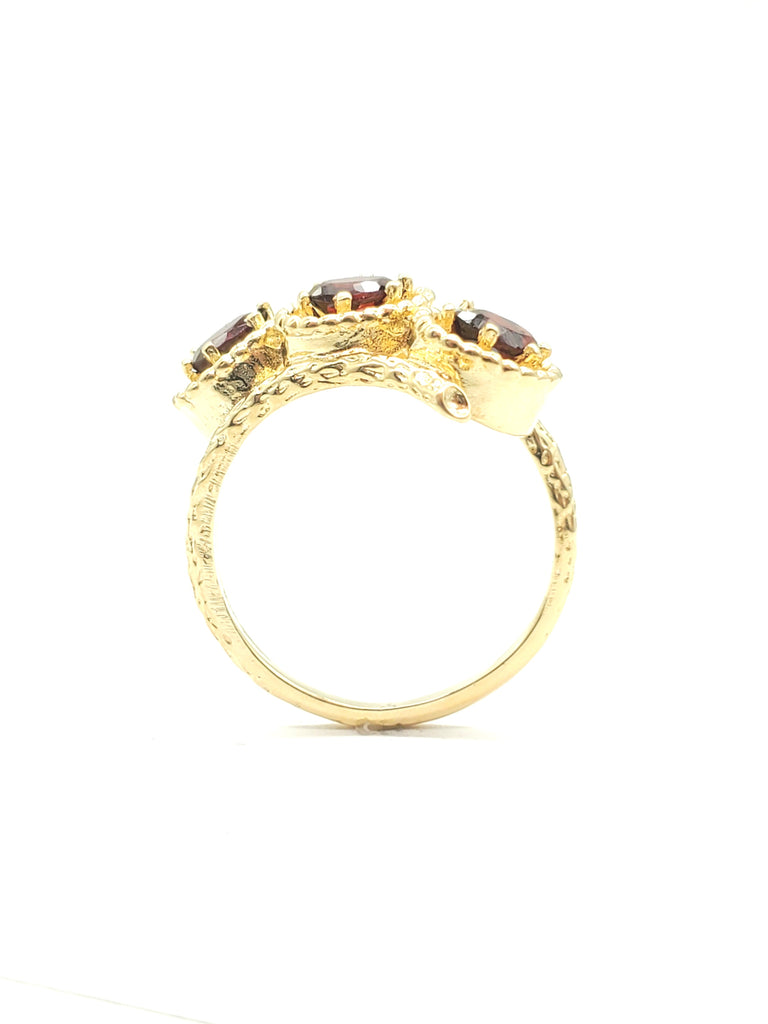 14k Gold Ruby Bypass Ring - Dick's Pawn Superstore