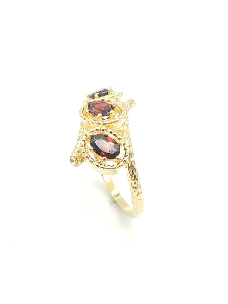 14k Gold Ruby Bypass Ring - Dick's Pawn Superstore