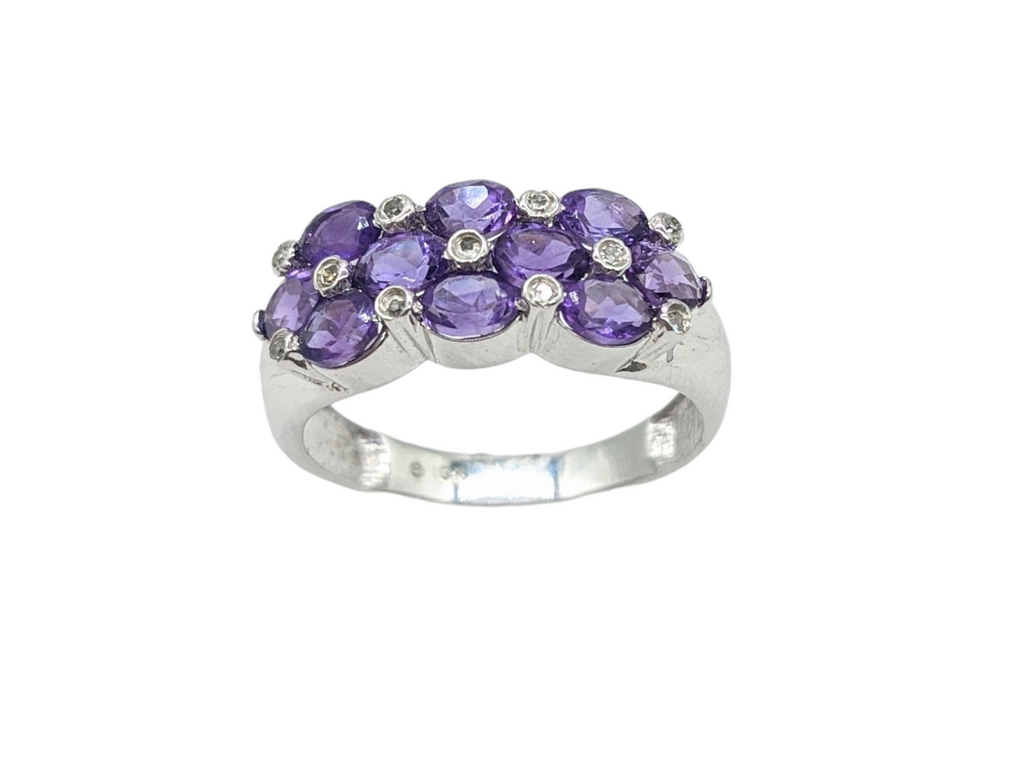Amethyst Ladies Fashion Ring - Dick's Pawn Superstore