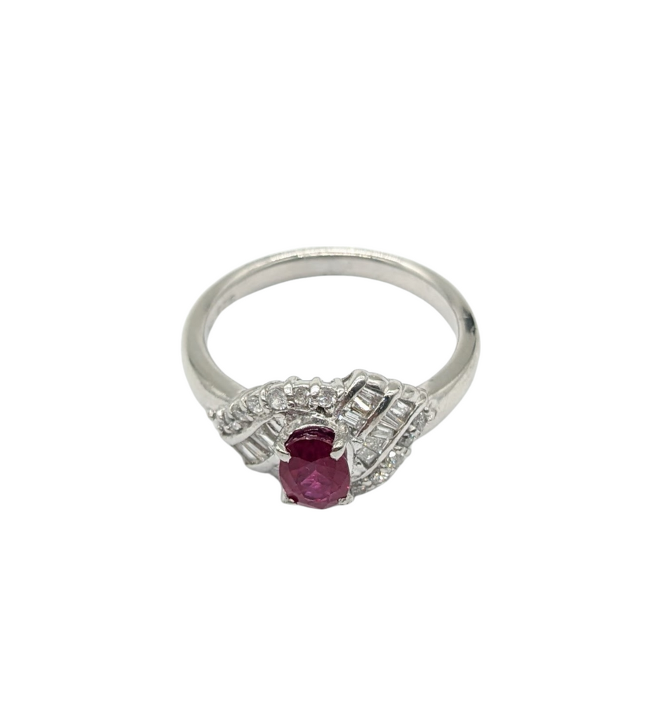 Ruby and Diamond Ladies Fashion Ring - Dick's Pawn Superstore