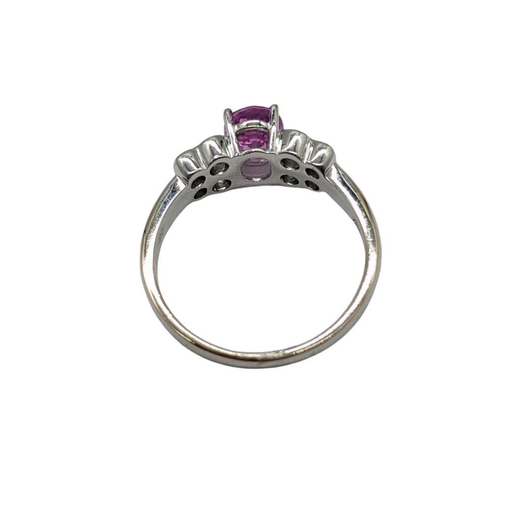 Pink Sapphire and Diamond Fashion Ring - Dick's Pawn Superstore