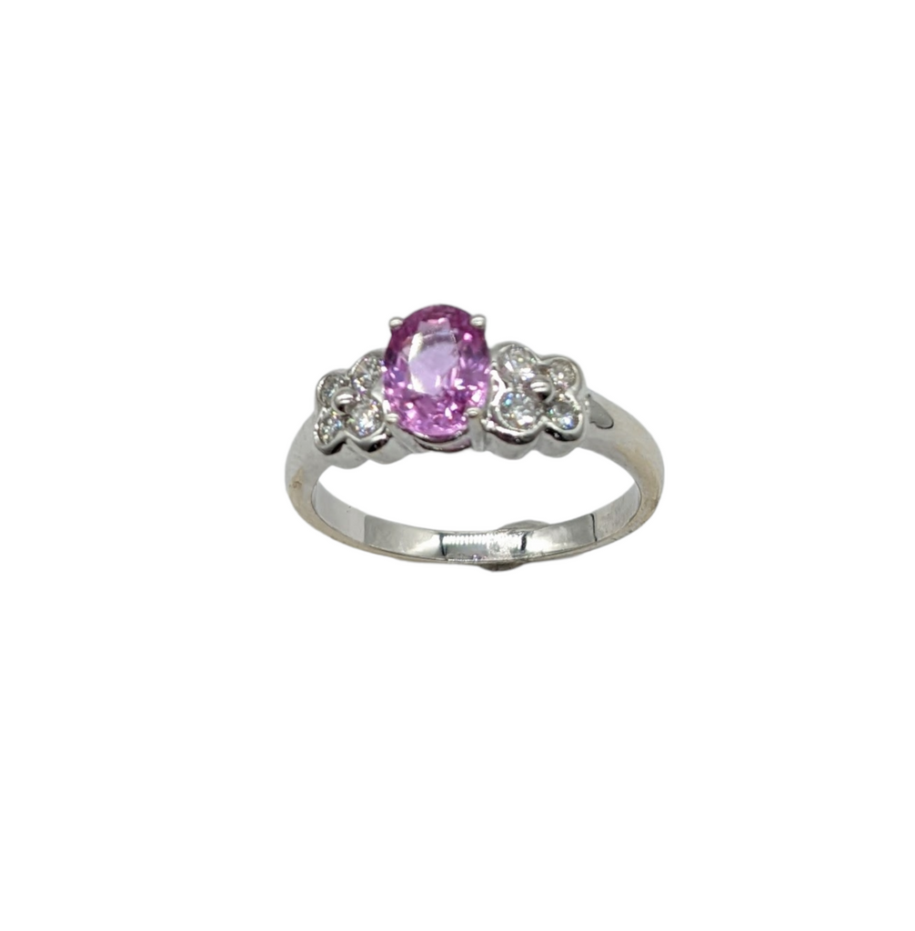 Pink Sapphire and Diamond Fashion Ring - Dick's Pawn Superstore