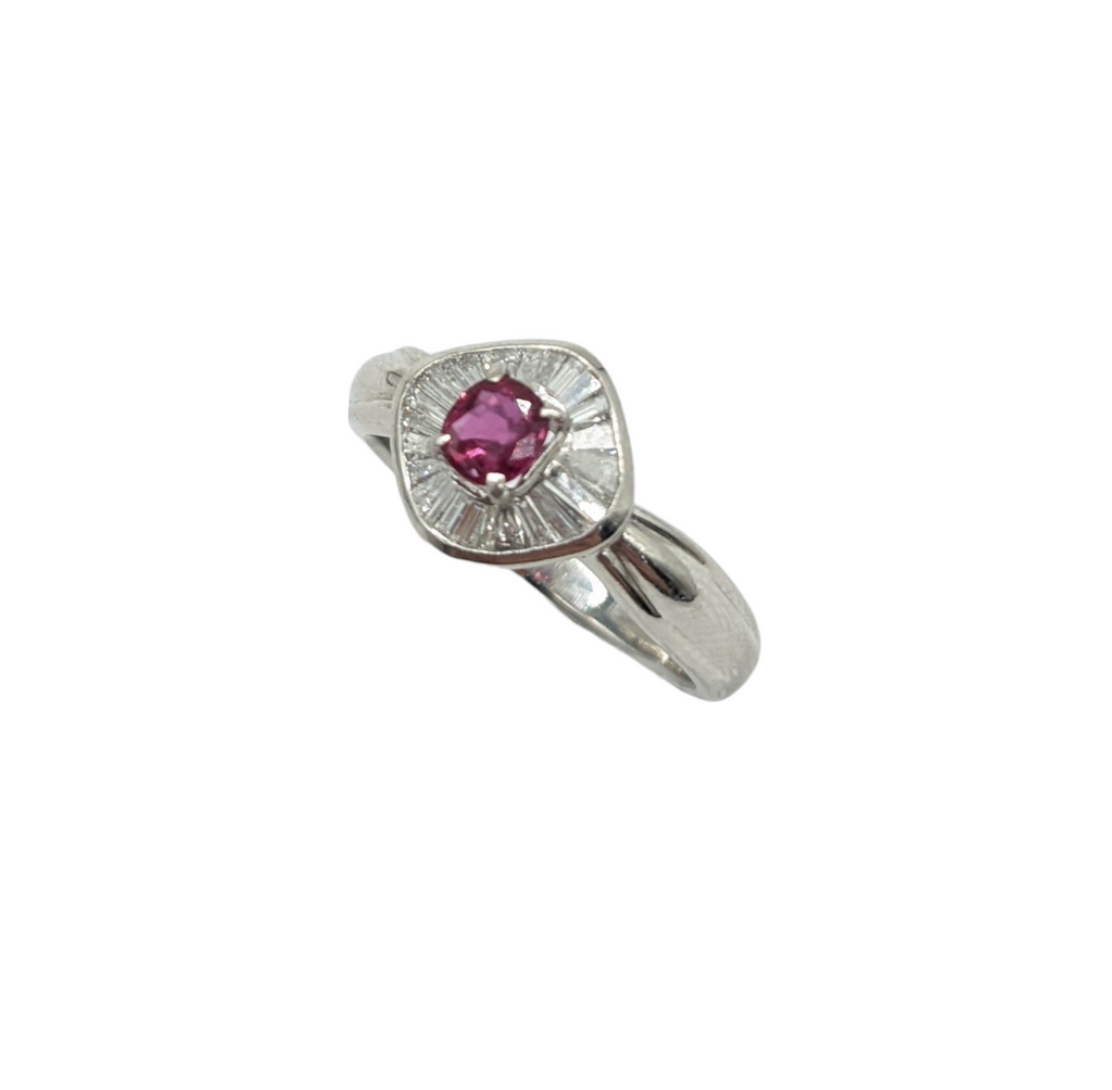 Diamond and Ruby Ballet Ring - Dick's Pawn Superstore