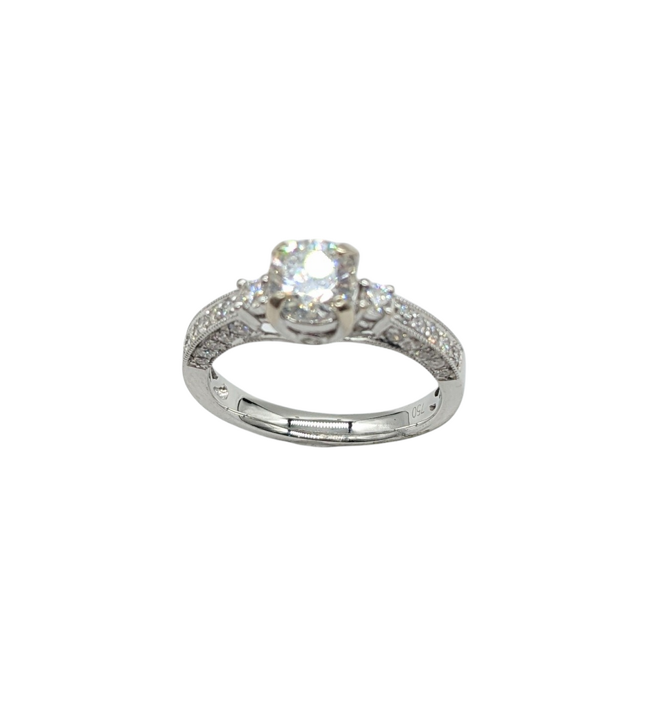 1.52 Carat Total Weight Round Diamond Engagement Ring - Dick's Pawn Superstore