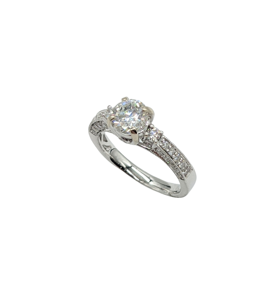 1.52 Carat Total Weight Round Diamond Engagement Ring - Dick's Pawn Superstore