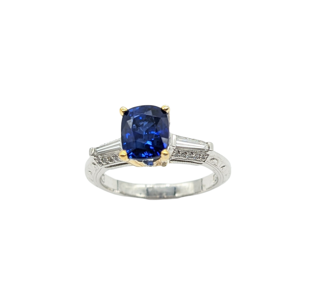 Sapphire and diamond ring by Tacori - Dick's Pawn Superstore