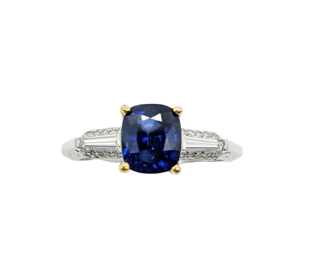 Sapphire and diamond ring by Tacori - Dick's Pawn Superstore