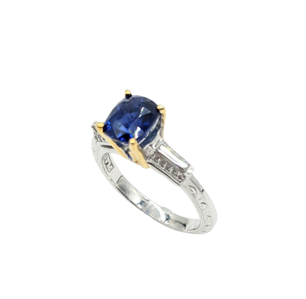 Sapphire and diamond ring by Tacori - Dick's Pawn Superstore