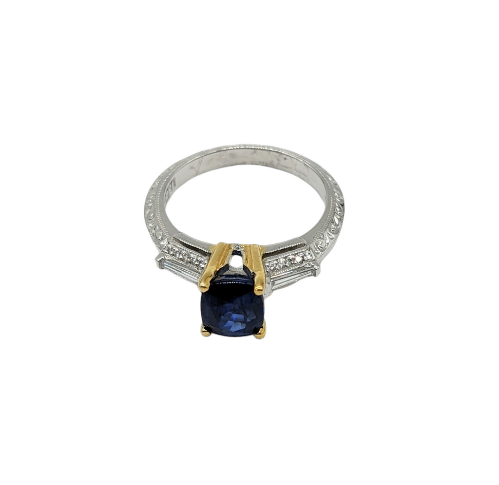 Sapphire and diamond ring by Tacori - Dick's Pawn Superstore