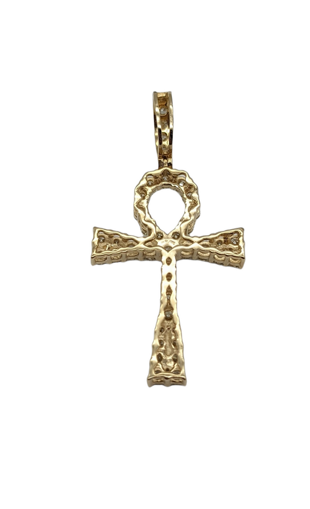 1.55 Carat Total Weight Diamond Ankh Pendant - Dick's Pawn Superstore